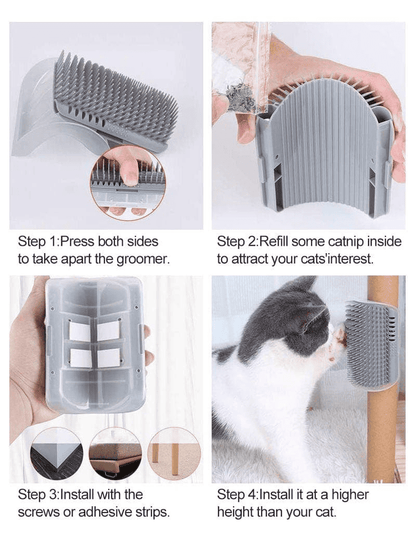 PawTrend™ - Cat Corner Self Groomer