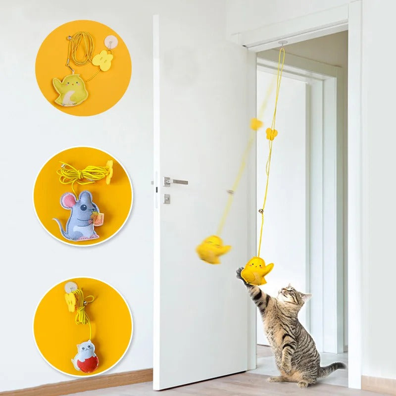 PawTrend™ - Interactive Hanging Cat Toy