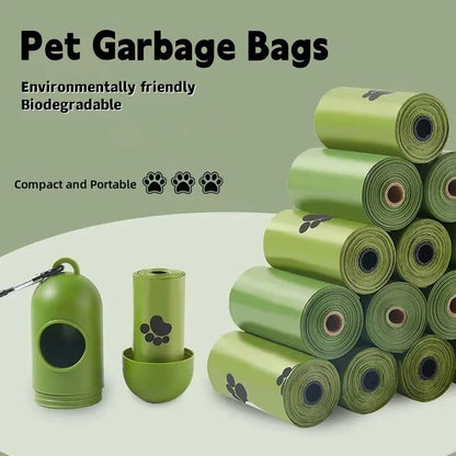 PawTrend™ - Biodegradable Waste Bags for Eco-Friendly Dog and Cat Walks