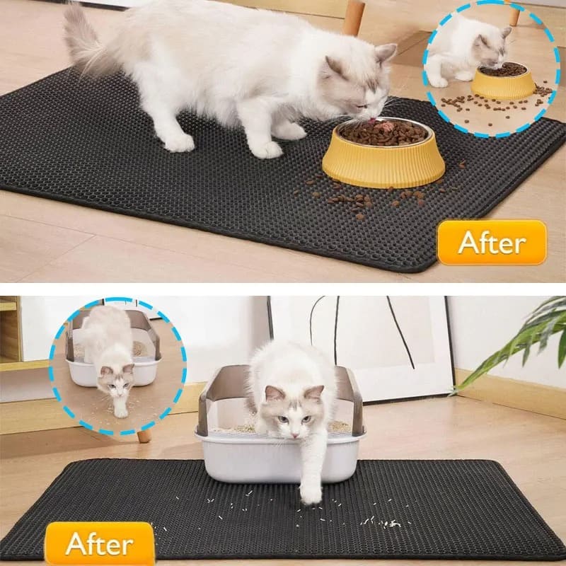 PawTrend™ - Waterproof Cat Litter Mat