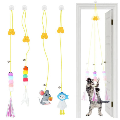 PawTrend™ - Interactive Hanging Cat Toy