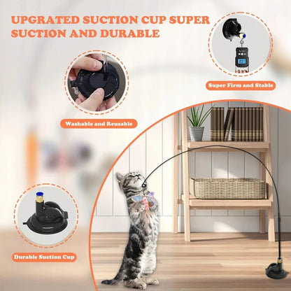 PawTrend™ - Interactive Bird Simulation Cat Toy Set