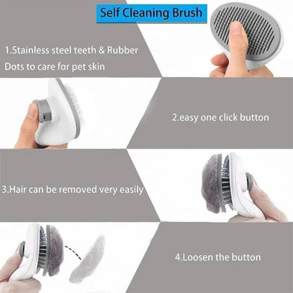 PawTrend™ - Self-Cleaning Hair Removal Brush