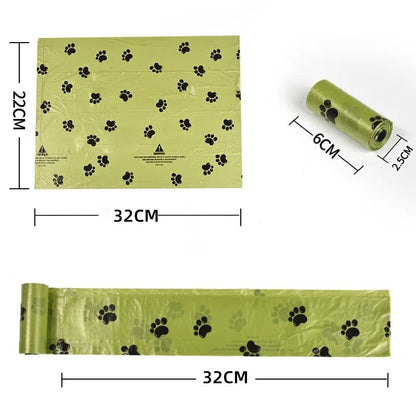 PawTrend™ - Biodegradable Waste Bags for Eco-Friendly Dog and Cat Walks