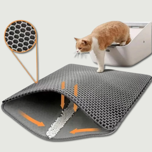 PawTrend™ - Waterproof Cat Litter Mat